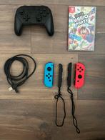 Nintendo Switch Pro Controller,Joy Cons,Mario Party, Spelcomputers en Games, Spelcomputers | Nintendo Switch, Met games, Ophalen of Verzenden