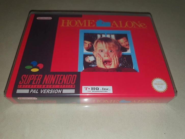 Home Alone SNES Game Case, Spelcomputers en Games, Games | Nintendo Super NES, Zo goed als nieuw, Avontuur en Actie, 1 speler