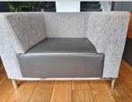 Montel, anthracite met leer zit, Huis en Inrichting, Ophalen, Gebruikt, 125 cm of meer, Leer