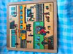 Retro puzzel hout trein educo, Ophalen of Verzenden, 10 tot 50 stukjes, Gebruikt