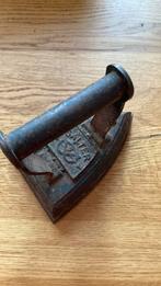 Vintage gietijzer Salter & Son strijkijzer, Ophalen of Verzenden