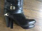 Laarzen van Manfield, Kleding | Dames, Schoenen, Ophalen of Verzenden, Zo goed als nieuw, Zwart, Hoge laarzen