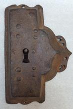 Dubbelslot, ijzer, Engeland (of India?), 18e-19e eeuw, Verzenden
