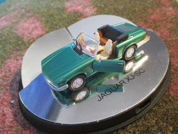 1:60 Jaguar XJ/SC Majorette DeLuxe groen-metallic creme int. beschikbaar voor biedingen