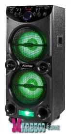 Karaoke Speaker, Party Station on Wheels 2X 10”, LIVE2104, Vonyx, Nieuw, Info@marbeco.nl, Complete set