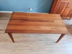 Kersenhouten eettafel 6 personen, Ophalen, Gebruikt, 50 tot 100 cm, Rechthoekig