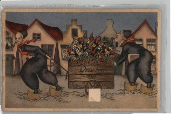 leparello compleet met 8 fotootjes Rotterdam-Noord, Verzenden, 1940 tot 1960, Ongelopen, Zuid-Holland