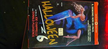 Halloween 6 Italiaanse videoband  beschikbaar voor biedingen