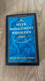 P.K. Jagersma - Meer managementwijsheden met een knipoog, Ophalen of Verzenden, Zo goed als nieuw, P.K. Jagersma