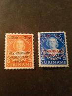 @@ Suriname 295-296 postfris, ongebruikt of gestempeld @@, Ophalen of Verzenden, Postfris