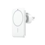 15W Magnetische Autolader – Geschikt voor MagSafe Zwart/Wit, Ophalen of Verzenden, Draadloos, Nieuw