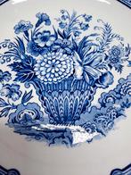 Boch Delfts wandbord blauw wit vintage Belgisch keramiek, Boch, Ophalen of Verzenden, Zo goed als nieuw, Nvt, vintage