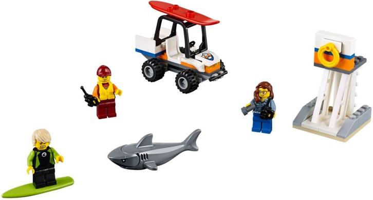 60163 - City: Coast Guard Starter Set, Kinderen en Baby's, Speelgoed | Duplo en Lego, Nieuw, Lego, Complete set, Verzenden