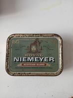 Vintage Niemeyer Vol Pijptabak Blikje, Ophalen of Verzenden, Gebruikt, Overige typen