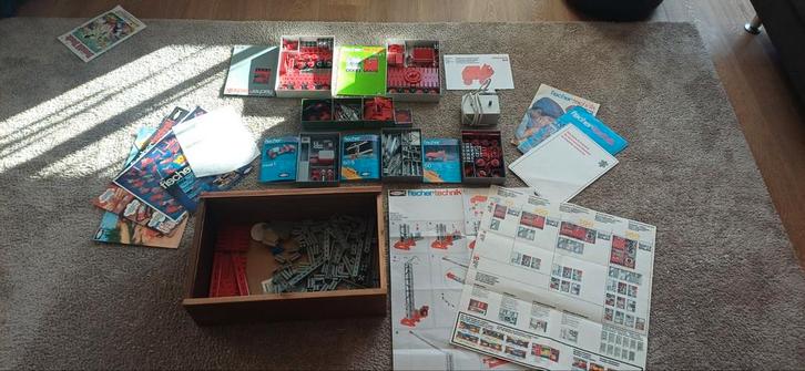 Fischer Technic Bouwdozen - Vintage Collectie, Kinderen en Baby's, Speelgoed | Duplo en Lego, Gebruikt, Lego, Losse stenen, Ophalen of Verzenden