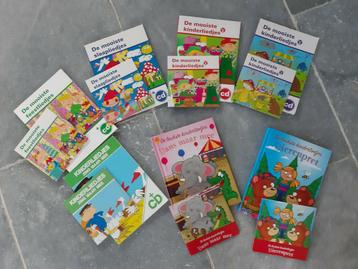 7 Kinderliedjes boekjes met 7 cd's!