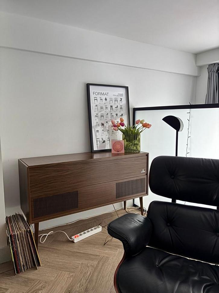 Grundig KS 820u stereo meubel, Antiek en Kunst, Antiek | Tv's en Audio, Ophalen