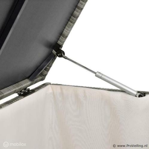 Online Veiling: Polyrotan opbergbox Ikaria 950 Liter, Tuin en Terras, Tuinmeubel-accessoires, Nieuw