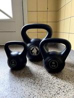 Kettlebell set - 3 stuks, Ophalen, Gebruikt, Benen, Kettlebell