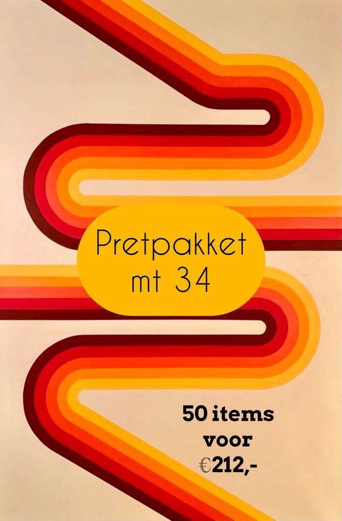 Vintage pretpakket dameskleding mt 34, Kleding | Dames, Dames-kledingpakketten, Gedragen, Maat 34 (XS) of kleiner, Verzenden