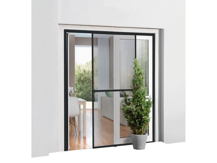 LIDL LIVARNO Insectenhor schuifdeur antraciet NIEUW, Doe-het-zelf en Verbouw, Deuren en Horren, Nieuw, Hordeur, 200 tot 215 cm