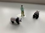Panda's voor bij de trein of diorama 2 stuks HO 1:87, Hobby en Vrije tijd, Modeltreinen | H0, Nieuw, Overige merken, Ophalen of Verzenden