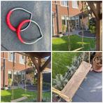 Schommel, ringen en trapeze set, Ophalen of Verzenden, Gebruikt