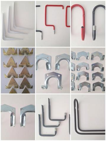 Haken en beugels ophang materiaal beschikbaar voor biedingen