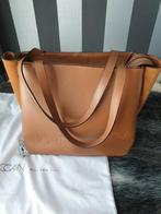 Marccain cognackleurige leren tas, Sieraden, Tassen en Uiterlijk, Verzenden, Nieuw, Bruin, Schoudertasje