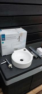 Hoekfonteinset - Nieuw in doos!, Huis en Inrichting, Badkamer | Badkamermeubels, Minder dan 50 cm, Nieuw, Ophalen of Verzenden