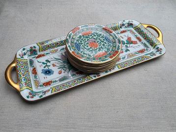 Schaal /dienblad met 6 schaaltjes beschikbaar voor biedingen