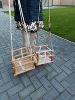 2x Gebruikte houten schommel voor kinderen, Kinderen en Baby's, Speelgoed | Buiten | Los speelgoed, Ophalen of Verzenden, Gebruikt