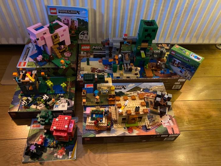 Minecraft lego, Kinderen en Baby's, Speelgoed | Bouwstenen, Gebruikt, Ophalen of Verzenden