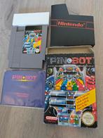 Pin-Bot NES Compleet in Doos, Spelcomputers en Games, Games | Nintendo NES, Gebruikt, Overige genres, 1 speler, Ophalen of Verzenden