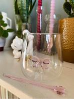 Waterglas met hartje  Sissy Boy, Glas of Glazen, Nieuw, Ophalen of Verzenden, Glas