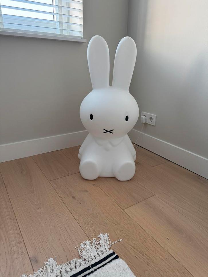 Nijntje Lamp XL Mr Maria (Als Nieuw) 80cm, Huis en Inrichting, Lampen | Vloerlampen, Zo goed als nieuw, Minder dan 100 cm, Ophalen