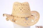 Zomer Western hoed Hawkins geel beige met schelpen 56 en 57, Kleding | Dames, Hoeden en Petten, 56 of 57 cm (M, 7 of 7⅛ inch)