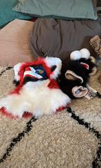 Dino mask fursuit, Hobby en Vrije tijd, Ophalen of Verzenden, Gebruikt, Accessoires