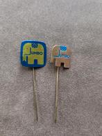 2 x Speldje Jumbo, Verzamelen, Speldjes, Pins en Buttons, Ophalen of Verzenden, Gebruikt