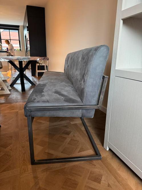 Eetkamerbank 2 meter breed, Huis en Inrichting, Banken | Sofa's en Chaises Longues, Zo goed als nieuw, Driepersoons, 150 tot 200 cm