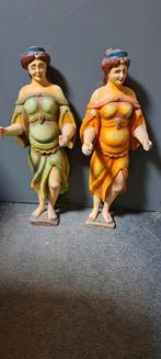 Draaiorgel Beelden - Set van Twee, Muziek en Instrumenten, Draaiorgels, Ophalen of Verzenden