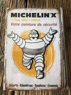 Michelin reclame platen , Bibendum , Reclamebord 20 x 30 cm, Verzamelen, Merken en Reclamevoorwerpen, Ophalen of Verzenden, Zo goed als nieuw