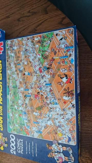 Jam van Haasteren de Tennisbaan 2000 stukjes beschikbaar voor biedingen