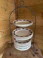 Boerenbont borden, Huis en Inrichting, Keuken | Servies, Ophalen of Verzenden, Zo goed als nieuw, Bord(en), Overige stijlen