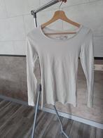 DAMES SHIRT LANGE MOUWEN MAAT S, Kleding | Dames, H&M, Wit, Ophalen of Verzenden, Zo goed als nieuw