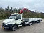 Iveco Daily 50C21 BE TREKKER JEEP-AS MET KRAAN -OPLEGGER vel, Origineel Nederlands, Te koop, Iveco, Gebruikt