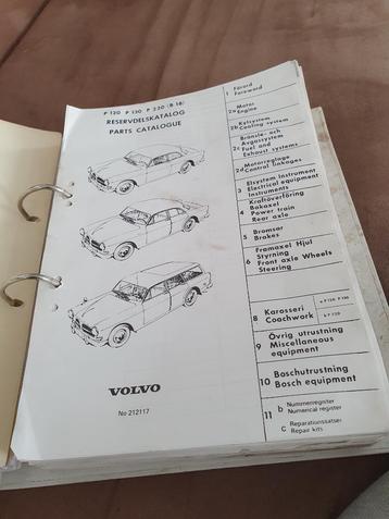 VOLVO AMAZON B18 onderdelenboek beschikbaar voor biedingen