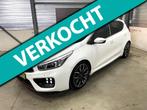 Kia Cee'd 1.6 GT 205 pk 2e eigenaar navi stuur/stoelverwarmi, Auto's, Voorwielaandrijving, 4 cilinders, Wit, Origineel Nederlands