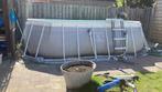 Intex Prism Frame zwembad - 503 x 274 x 122 cm - zoutwatersy, Gebruikt, 200 tot 300 cm, Ovaal, Ophalen