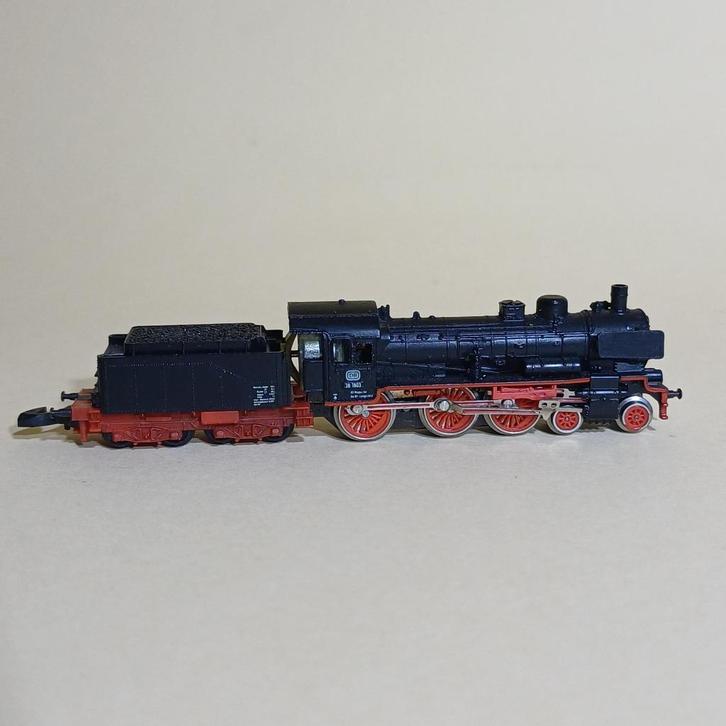 Märklin Z-spoor Miniclub Stoomloc Br38 (8899), Hobby en Vrije tijd, Modeltreinen | Overige schalen, Zo goed als nieuw, Locomotief